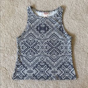 Tribal print tank